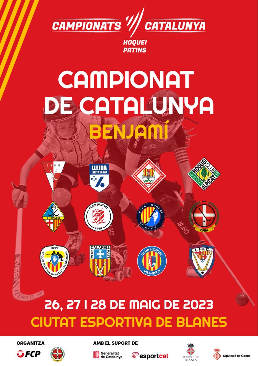 FCPatinatge's tweet photo. [🏑] 🚀 @amunthoquei, @CHVilaseca i @CPBlanesAtletic ja són semifinalistes del 𝗖𝗮𝗺𝗽𝗶𝗼𝗻𝗮𝘁 𝗱𝗲 𝗖𝗮𝘁𝗮𝗹𝘂𝗻𝘆𝗮 Benjamí.

📊 https://t.co/n0ySVGmmOU

#HoqueiPatins https://t.co/ueubtx2tdO