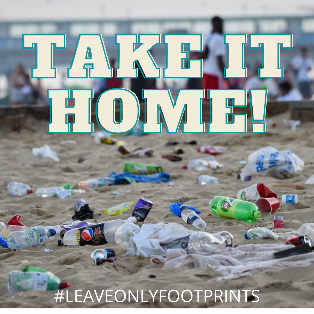 ‘Leave Only Footprints' this bank holiday!
Let's not see a repeat of previous years when the beaches have been left in a right state⬇️😡
Read the full article at letsgoout-bournemouthandpoole.co.uk/bcp-beach-visi…

#bournemouth #poole #christchurch #leaveonlyfootprints #keepbritaintidy #keepourbeachesclean