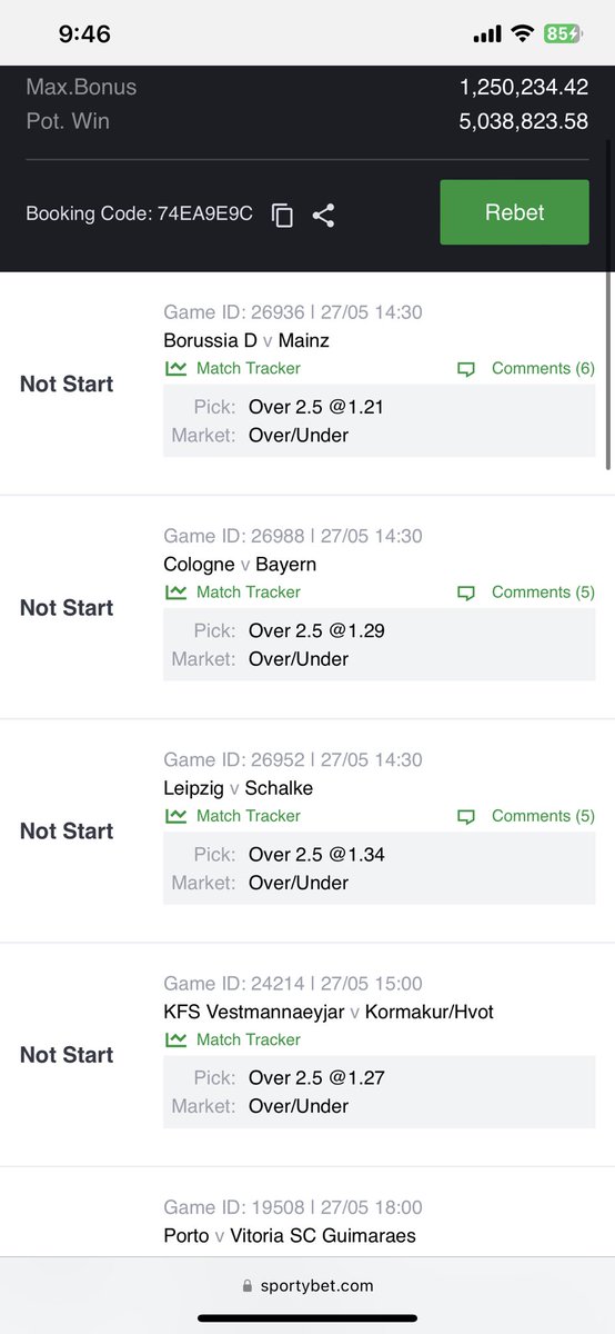 george__picks's tweet photo. League is Coming to an end!

Alot of teams won’t defend!

Here is my best ticket for today👇

Code: 74EA9E9C

Gamble Responsibly 🔞🔞

@LouieDi13 @BETFUSE1 @mrbayoa1 https://t.co/bVaLi4kxj2