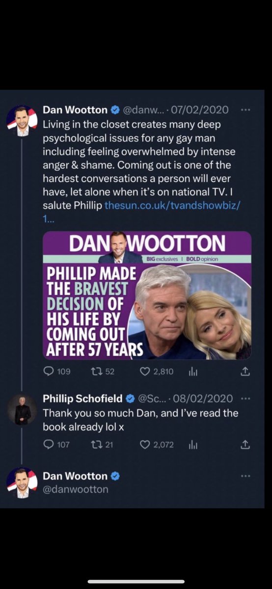 So this was after you knew ??