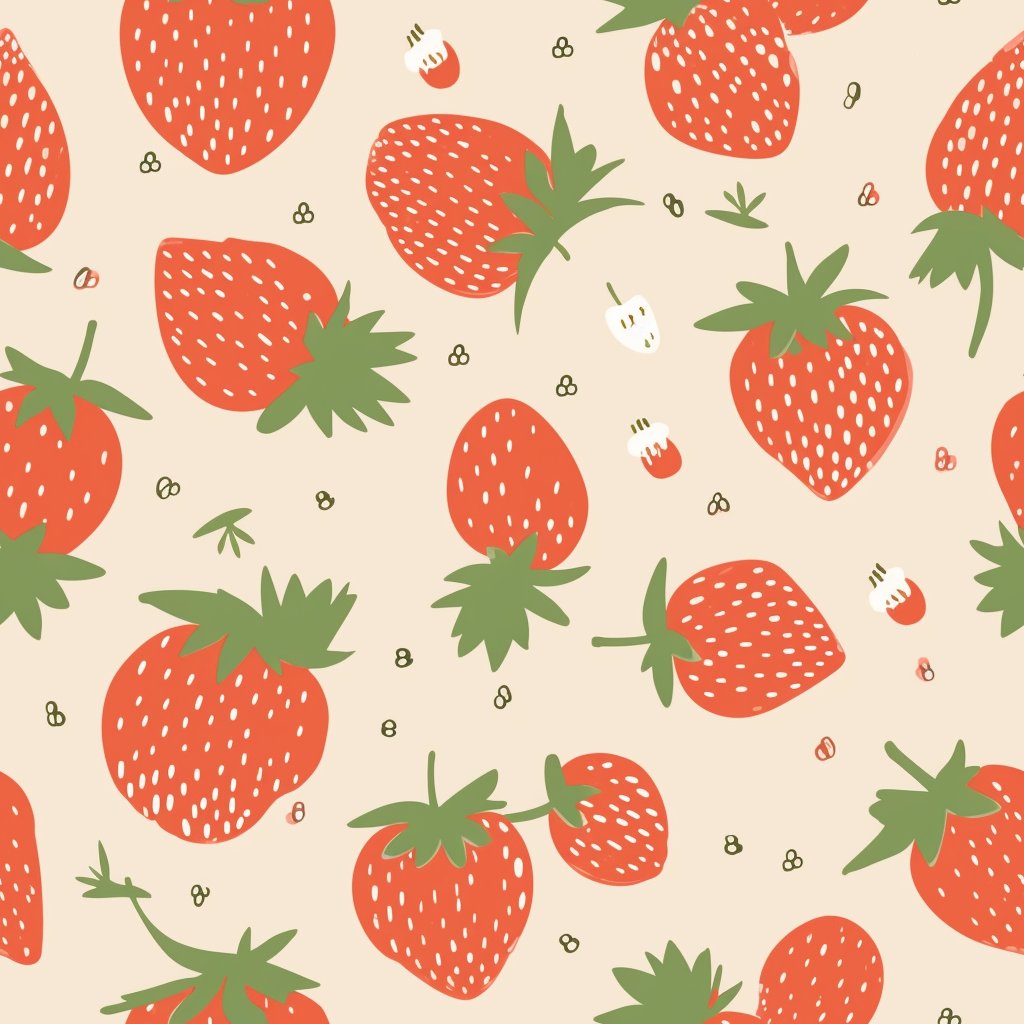 Miss_MynaLyna's tweet image. #midjourney #fruitpattern #patterns