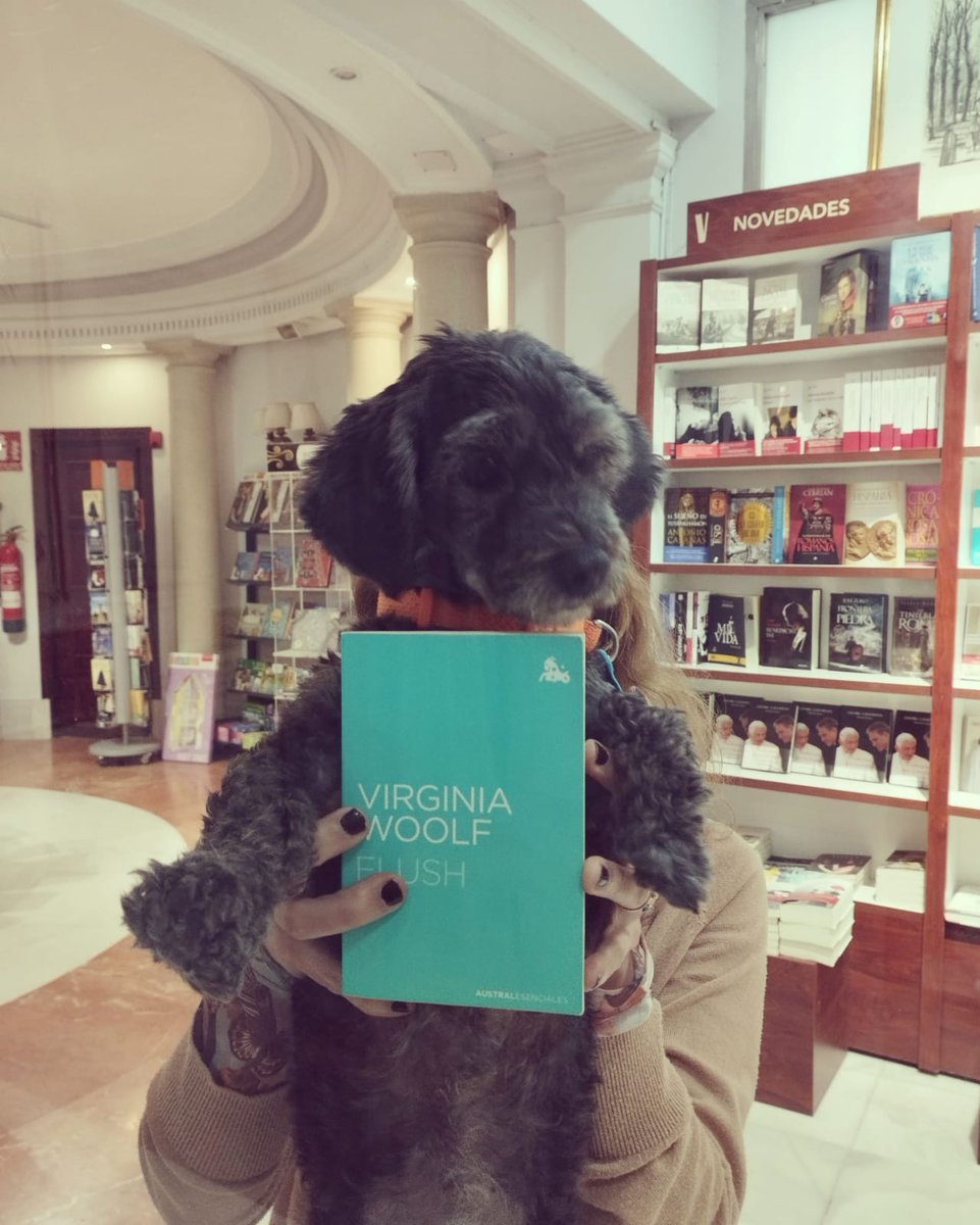 📗'Flush', Virginia Woolf. 
@australeditorial 

🐶'Flush es un cocker spaniel de orejas largas, cola ancha y unos 'ojos atónitos color avellana'. A los pocos meses de su nacimiento es regalado a la famosa poeta Elizabeth Barrett. 
#virginiawoolf #flush