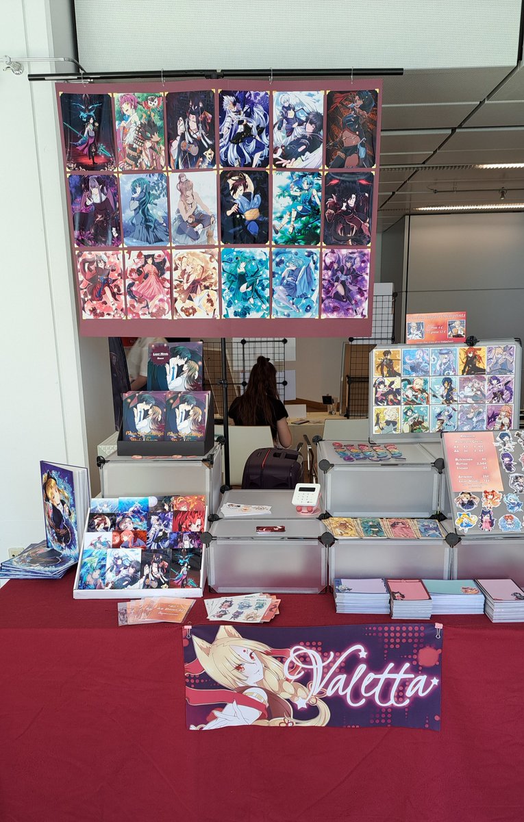 valetta_artwork's tweet photo. My booth at @A1eSports_AT festival at Austria Center Vienna beside hall C ✨

#artistalley #artist https://t.co/d0kyXIDP8n