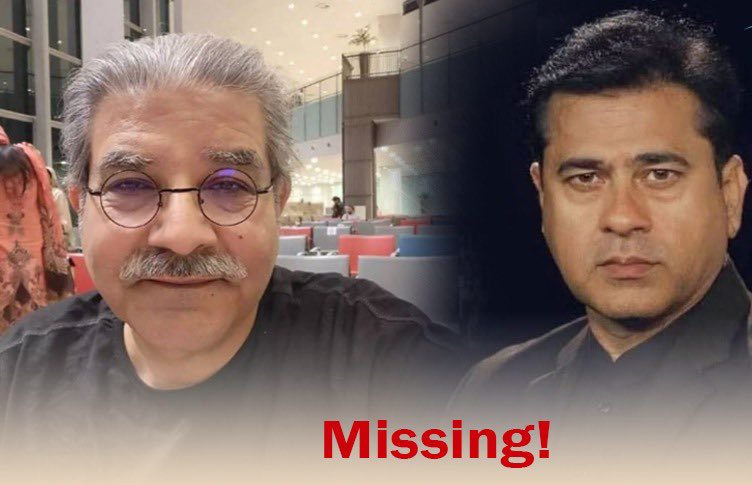 Pakistan is worried about Imran Riaz Khan and Sami Abrahim. It’s absolutely shameful that since 2 weeks Imran Riaz is a missing person. We demand an immediate update on health conditions of Imran Riaz and Sami Abrahim, and immediate release of both.