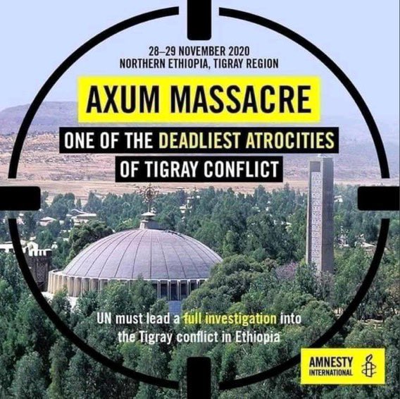 #TigrayGenocide  Hello @_AfricanUnion #Tigray is Africa  The history city #Axum & are got destroyed by 🇪🇹🇪🇷,in the genocide war. #Justice4Tigray
 #OurAfricaOurFuture and innocent civilians Bombardment. @RolandKobia @JosepBorrellF  @BradSherman