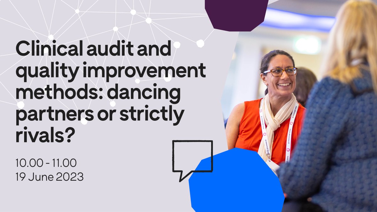 🗣️ Join us next month for this session where we'll explore the purpose of clinical audit and quality improvement.

Together we'll also discuss the key principles of a quality improvement approach.

✍️ Find out more and book your place: fal.cn/3yANv