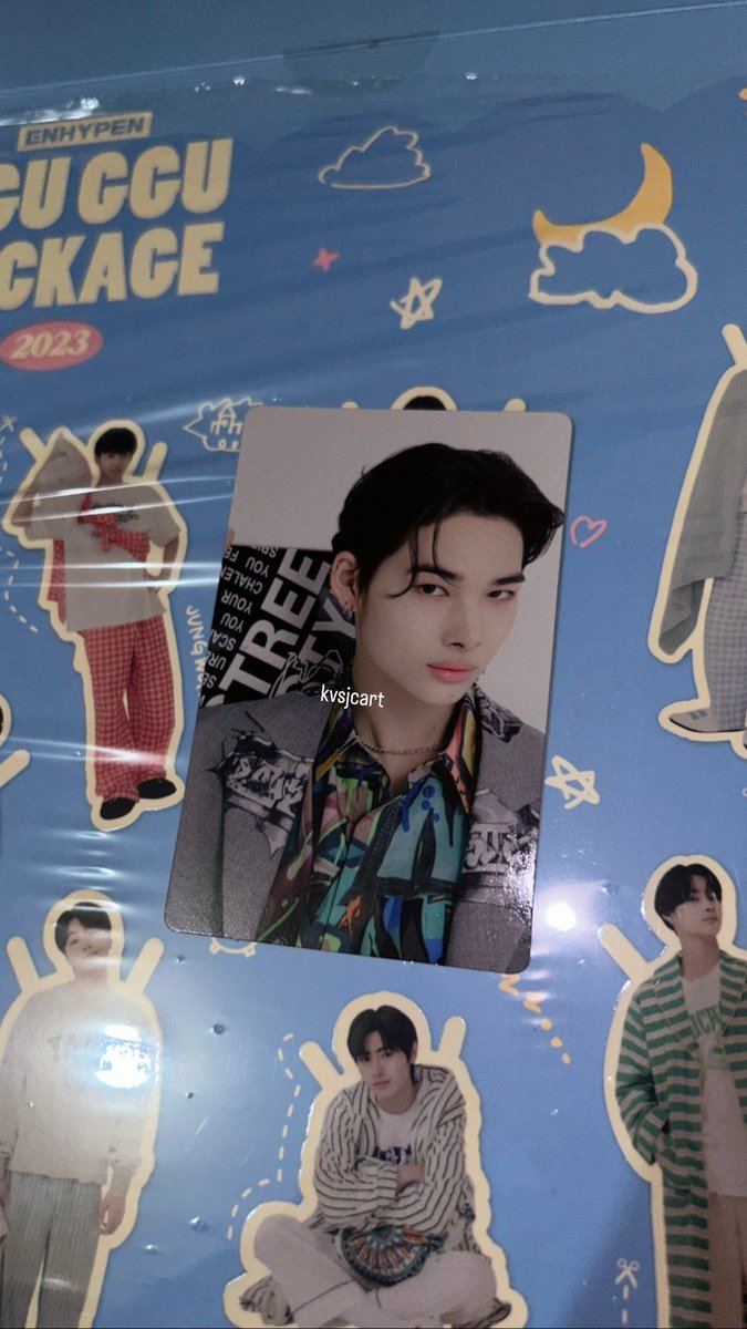 SeoulscapeC's tweet photo. kvsjcart ♡
꒰ wts lfb | ph only ꒱

ni-ki ggu ggu nrpc 
- ₱500 

> on hand !!
> mop - gcash 
> mod - tiktok co
 
- reply to claim!
⌗ enhypen enha ggu ggu package 2023 jungwon heeseung jay jake sunghoon sunoo ni-ki nrpc ggu ggu https://t.co/nqBYU9GVei