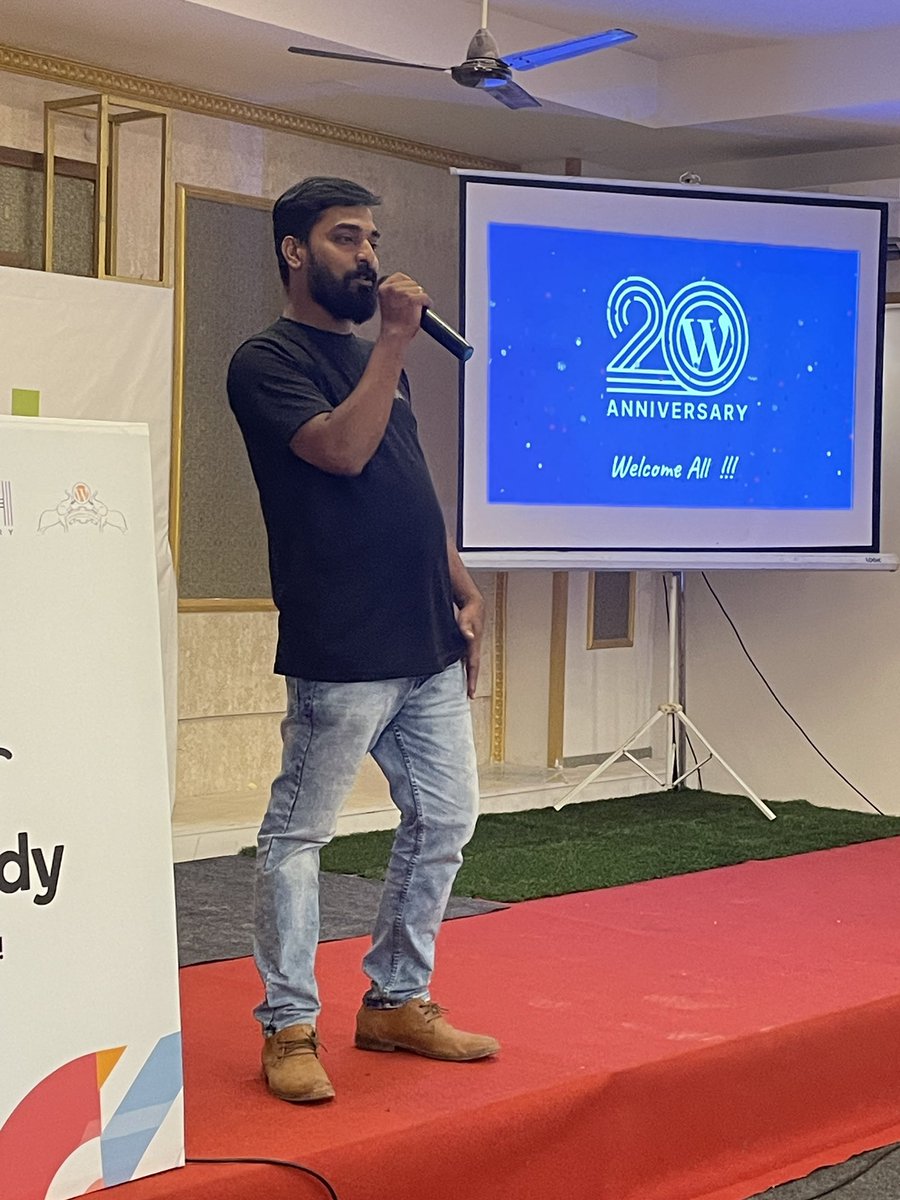 Thank you so much @sarunrajkm for the  wonderful session and workshop on eCommerce website development using @WordPress and @WooCommerce. 

Your dedication and passion for the #WordPressCommunity is highly appreciated and motivational. 

#WP20 #wordpress #wordpresswebsite #woo
