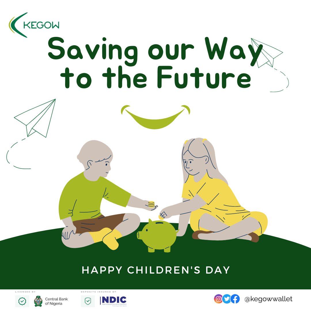 kegowWallet's tweet image. The most precious thing in this world is the smile on the face of a child.
Today we celebrate our budding champs at Chamsmobile.

Happy Children&apos;s Day!

#kegowbychamsmobile #happychildrenday #saveforthefuture