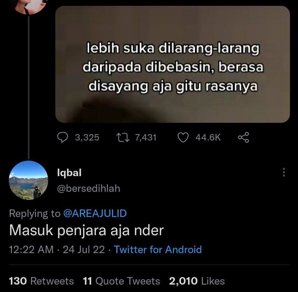 nocontextreceh's tweet image. KUMPULAN TXT RECEH WARGA TWITTER

a thread