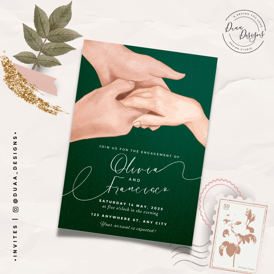 Your Love Story, Our Artistry!Elevate Your Engagement with our Exquisite Invitations, Crafted to Make Hearts Flutter! 

#engagementinvitation #weddinginvitations #receptioninvitation #invitationcards #announcementcards #custominvitations #illustrationinvitation #digitalinvitation