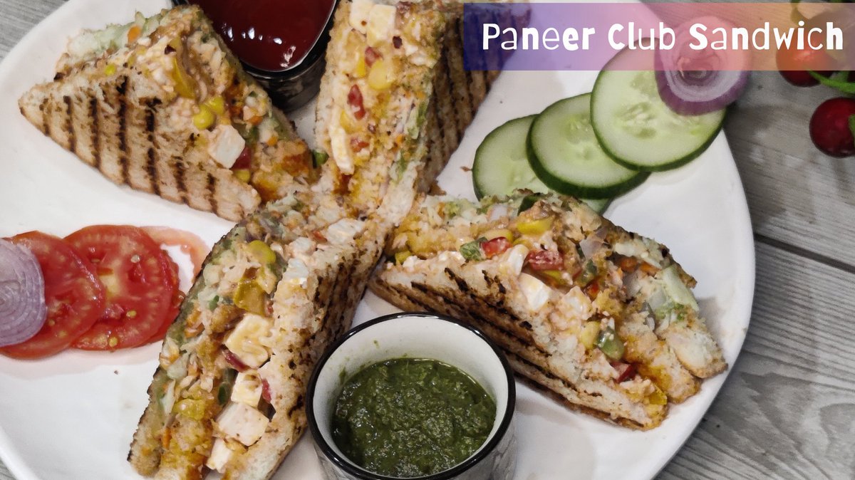 Try this super easy and delicious paneer club sandwich with this recipe and enjoy your weekend ...

#sandwiches #clubsandwich #recipeshare #youtubevideo #vrundasfoodmagic #recipeshare #recipevideo