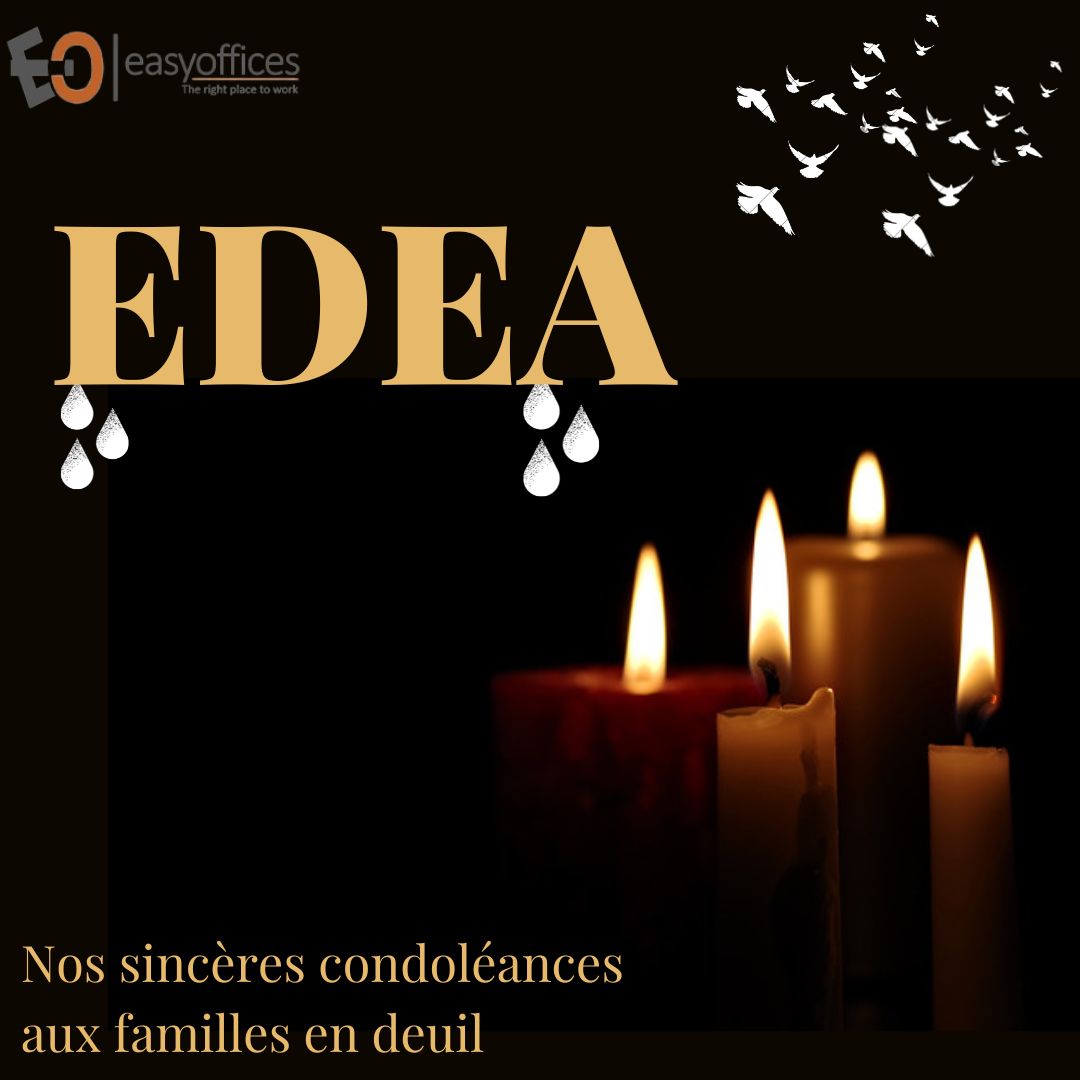 EasyOffices2's tweet image. #easyoffices2
Nos sincères condoléances aux familles en deuil. 😭😭😭

Nous restons à votre disposition pour la location d'un espace de Co-working ou un meeting space
Contacts : 698926548 / 677253358
Email : infos@easyoffices.biz