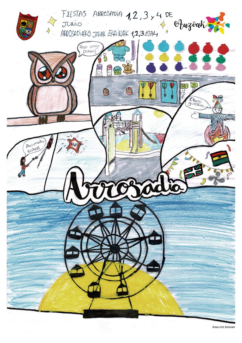 🎉Badatoz Arrosadiako jaiak!
¡Queda menos de una semana para las fiestas del barrio!

📅Ekainak 1-4

Egitaraua/Programa: labur.eus/Jaiak23