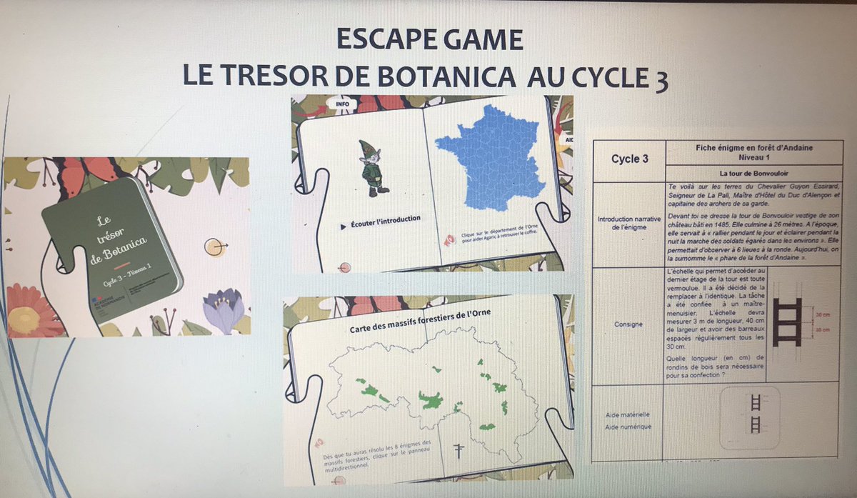 Formation des enseignants de cycle 3 de St Pierre et de Miquelon sur la résolution de problèmes : culture commune théorique, échanges sur les pratiques et productions d’élèves, présentation des énigmes de l’escape game ornais : le trésor de Botanica. <a href="/dsden61/">DSDEN61</a> <a href="/ac_normandie/">Académie de Normandie</a>