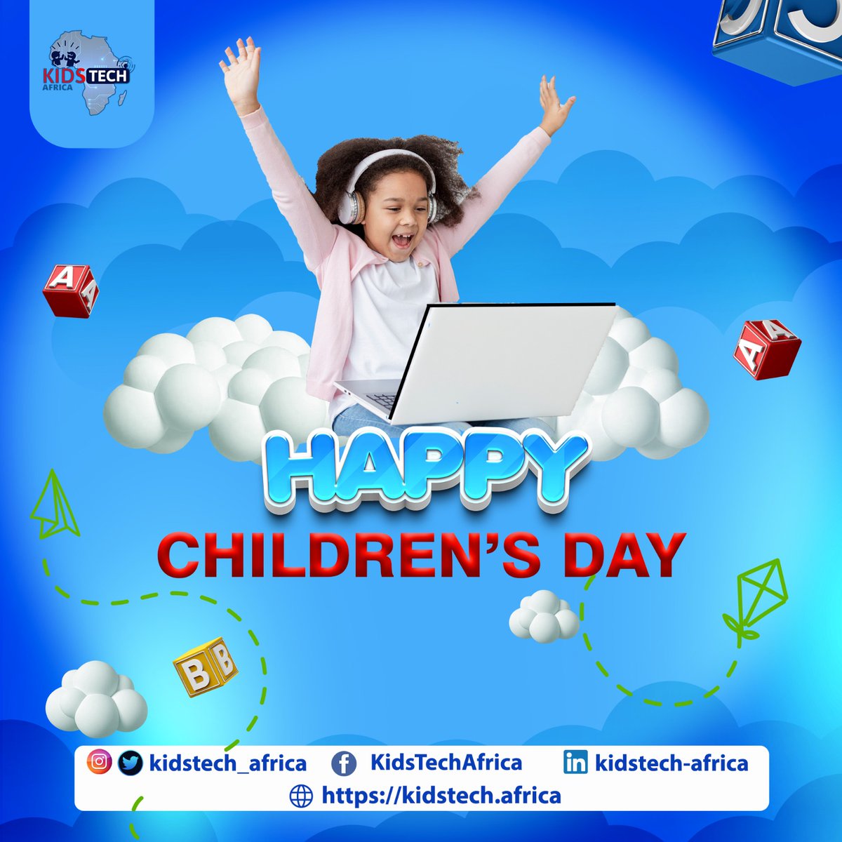 It's Children's Day. We celebrate kids across the world who are riding the waves of the rapidly changing world of #technology. 

Keep building, keep exploring, and keep impacting our world. 

You're the real hero! Cheers!

#childrensday