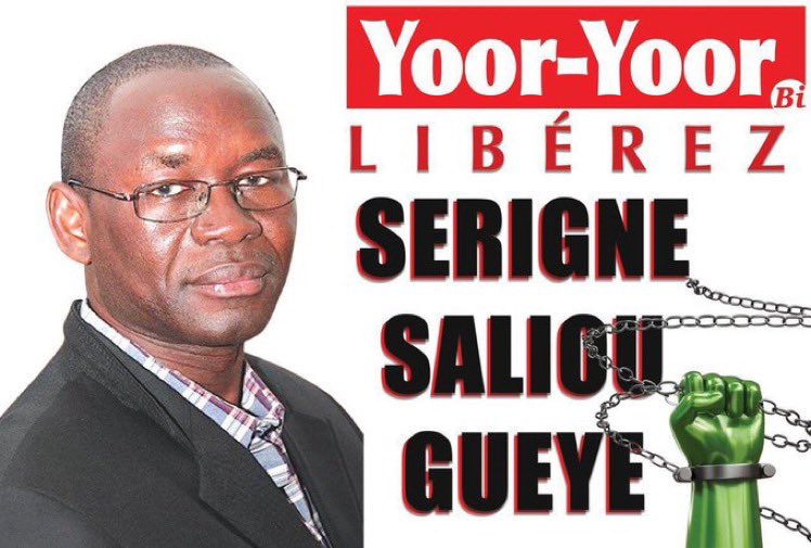 vieuxaidara's tweet photo. Encore un journaliste dans les prisons de @Macky_Sall dans une indifférence et un silence presque assourdissant d’une bonne partie de ses confrères et leurs organisations corporatives. #Synpics #Cored refuser la criminalisation de votre métier, n’est pas soutenir l’opposition. https://t.co/A9MhHUxoTz