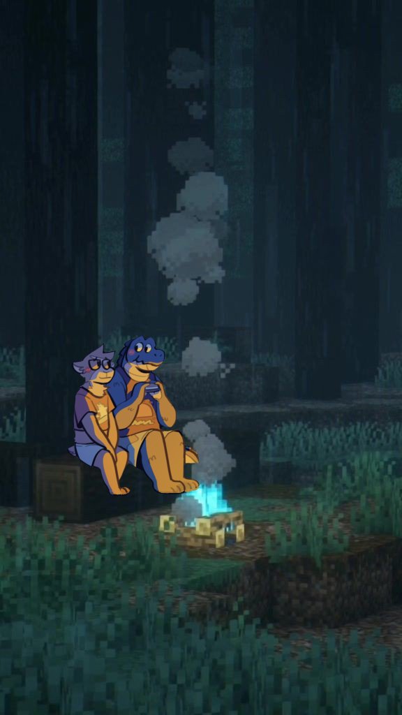 tranminh153's tweet image. Eddie and Duncan Minecraft