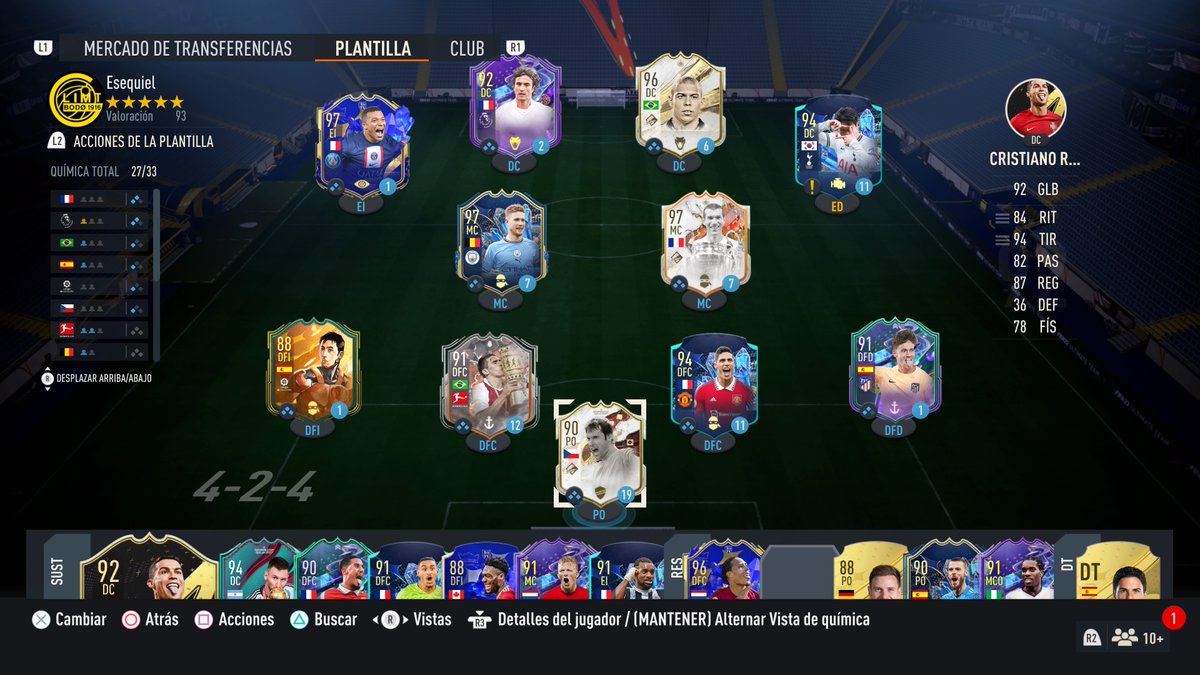 MagicJs7's tweet image. Los 11 de mañana para Playins , más que listo🫡🫡🫡