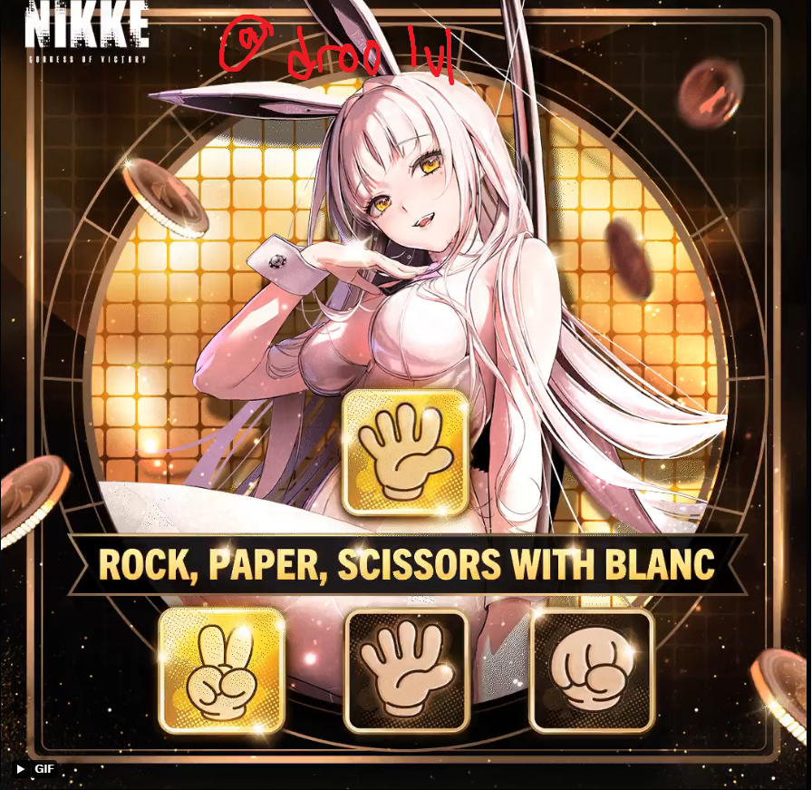 droolul's tweet photo. @NIKKE_en #NIKKELuckyBunny https://t.co/62GO9j9nzd