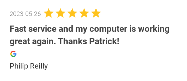TCPCRepair's tweet image. New 5.0-star Review: &quot;Fast service and my computer is working great again.  Thanks Patrick!&quot;
