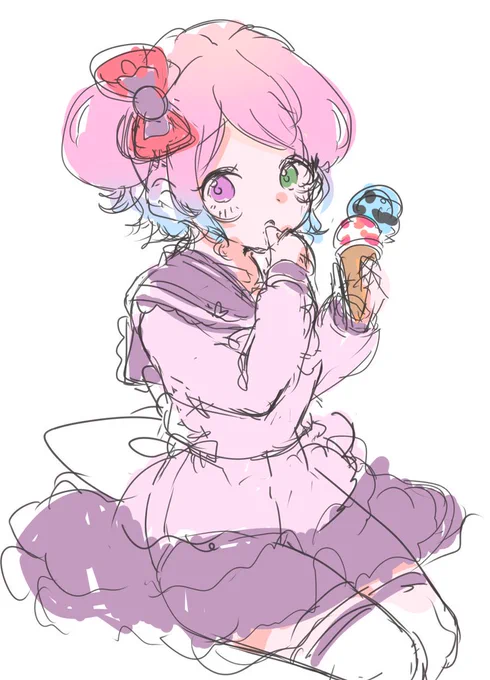 女児んなたん #ルーナート #wip #illustraion