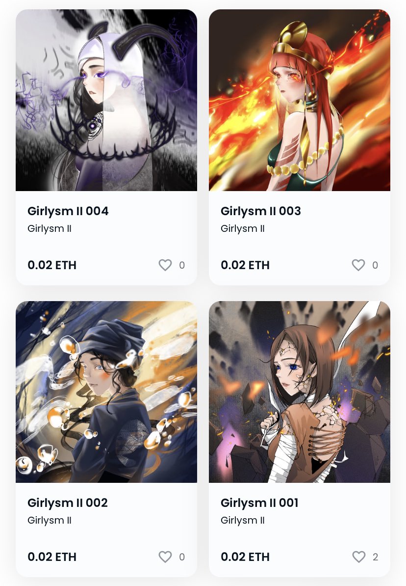 #Newtdrop🌅
My Collection item -Girlysm II
price 0.02 Ξ
link <a href="/opensea/">OpenSea</a> : opensea.io/collection/gir…

#openseanft #nftthailandcommunity #opensea #NFTTHAILAND #NFTartist #NFTCommunity #nftcollector #nftartist #NFTs #NFTdrop #eth #Etherum