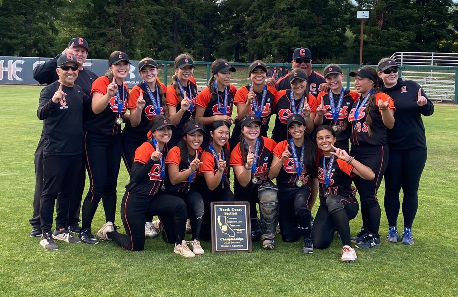 The Californian (@_thecalifornian) on Twitter photo Congrats to Cal’s softball team for winning the NCS D-1 title. The No. 3 Grizzlies upset top-seed SRV 5-1 today at St. Mary’s College. Cal didn’t allow more than one run in each of its four NCS playoff games, including a 9-1 semifinal win over No. 2 Granada. <a href="/_CAL_Athletics/">Cal High Grizzly Athletics</a> Congrats to Cal’s softball team for winning the NCS D-1 title. The No. 3 Grizzlies upset top-seed SRV 5-1 today at St. Mary’s College. Cal didn’t allow more than one run in each of its four NCS playoff games, including a 9-1 semifinal win over No. 2 Granada. <a href="/_CAL_Athletics/">Cal High Grizzly Athletics</a>