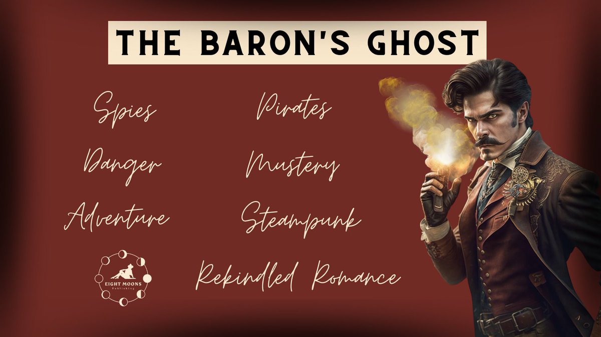 Looking for your next escape? This is it! Link in Snipfeed bio. #RogueRoyals #BaronsGhost #steampunk #adventurescifi #actionadventure #indiepublishing #indiebook #steampunkseries #HEA #strongfemale #rekindledromance  @Kyro_Dean