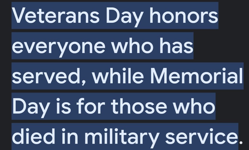A reminder.....