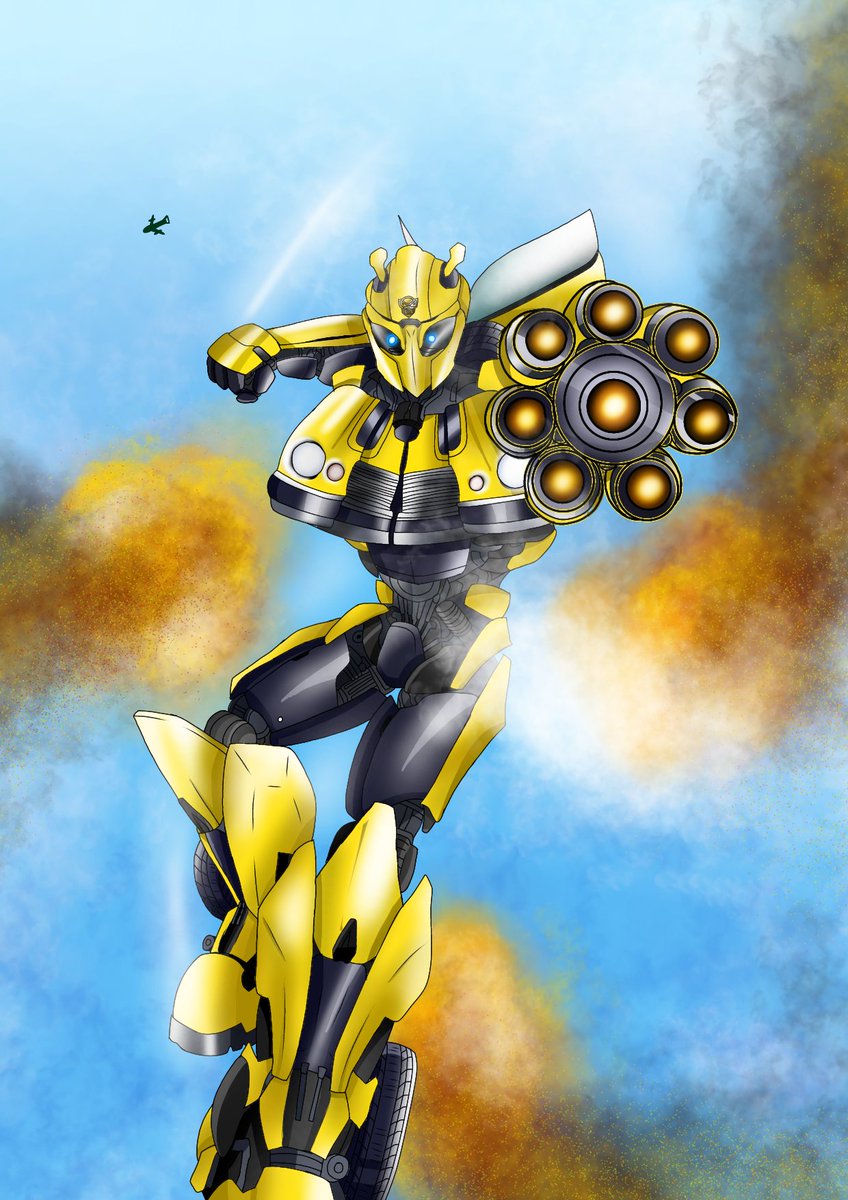 BlackwolF337's tweet photo. 🔥🐝⚙️BUMBLEBEE⚙️🐝ART de mi AUTØBOT favorito🔥��✨✨🤙///🇵🇪 TRANSFORMERS RISE OF THE BEAST🇵🇪!!🔥•°•°•°•°•°•°
🔥🎨#Espero que les guste el resultado tanto como a mí🥳😁🤙 https://t.co/pU5Ye3y1y3