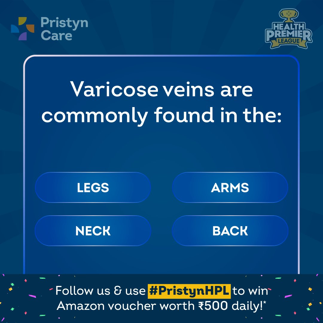 Today's question for Health Premier League is here!  Follow us to participate.             
#healthyrewards #contestalert #giveaway #giveawayindia #instacontest #contestprep #contestalert #contest #contestindia #playandwin #play #instagame #instacontestalert #player
