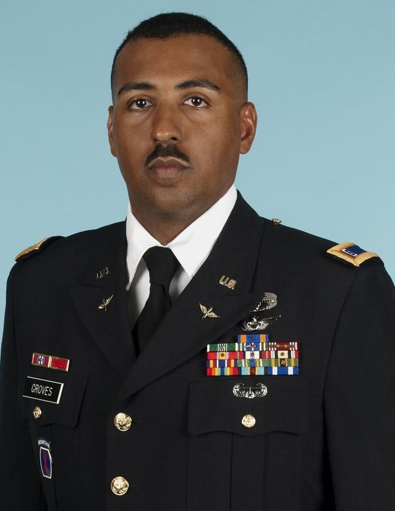 JimLaPorta's tweet photo. James Edison Groves III
CW3 Groves was from Kettering, OH. He was 37 when he died in Afghanistan on March 16, 2013 while serving in the U.S. Army with Troop B, 3rd Squadron, 17th Cavalry Regiment, 3rd Combat Aviation Brigade, Hunter Army Airfield, GA. https://t.co/gImCWrcI4g