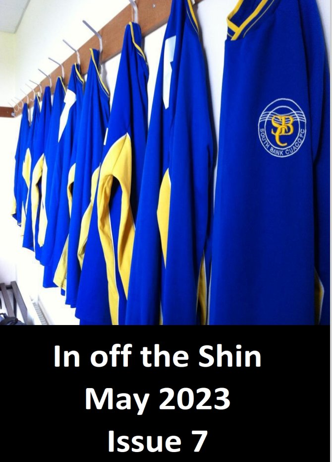 South Bank Cuaco FC (@southbankcuaco) on Twitter photo Issue 7 of In off the Shin to mark the day of end of season presentation festivities.
No exclusive interview but we celebrate the 2s AFA Cup win, say thanks to <a href="/yrb29/">Yuved Bheenick</a> with plenty still going on as we approach the end of the season.
Enjoy!
mcusercontent.com/0d35f13f79712b… Issue 7 of In off the Shin to mark the day of end of season presentation festivities.
No exclusive interview but we celebrate the 2s AFA Cup win, say thanks to <a href="/yrb29/">Yuved Bheenick</a> with plenty still going on as we approach the end of the season.
Enjoy!
mcusercontent.com/0d35f13f79712b…