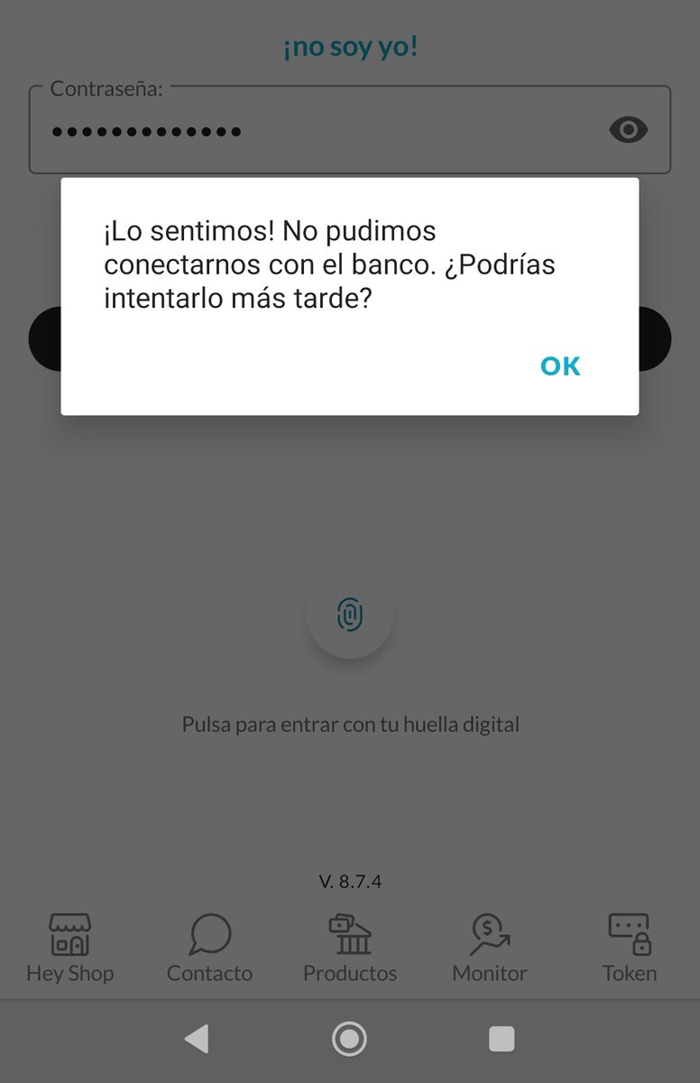 caroll_s's tweet photo. @heybanco hola. Tengo 3 días sin poder acceder a mi cuenta, alguien puede ayudarme? https://t.co/svQZiGG3oR