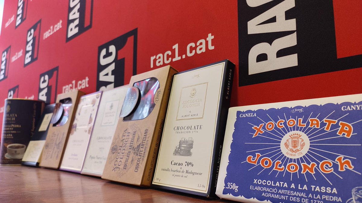 vialliure's tweet image. 🍫Ara és l'hora de posar en joc un meravellós lot de Xocolata Jolonch de @TorronsVicens!

➡️Tots preparats per seguir-nos a través de Twitter i fer RT d'aquesta piulada. Heu de ser ràpids perquè només teniu temps fins a les 8 del matí. Sort!

🔴📻rac1.cat/directe