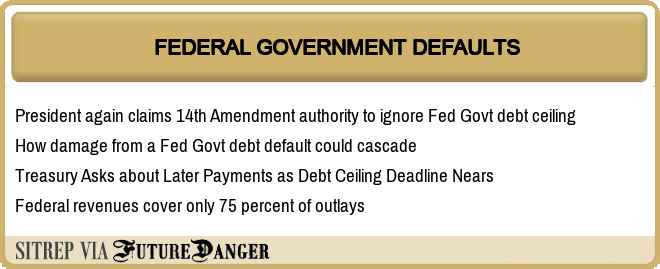 FD_EconomyCrash's tweet photo. FutureDanger Indicator: FEDERAL GOVERNMENT DEFAULTS
HeatMap Column 3> https://t.co/D548h1Nxjz
  #UnsustainableDebt  #Insolvency https://t.co/3TLgxSUecO