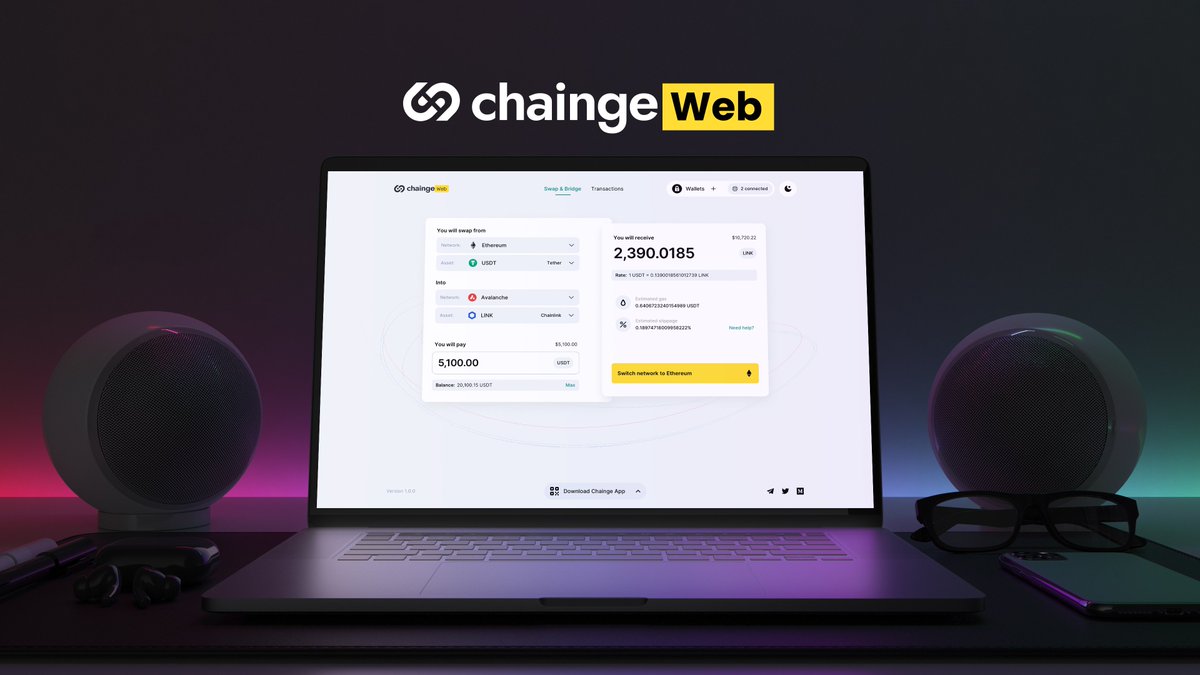 It is time for a chainge... 💻 dapp.chainge.finance $CHNG $MULTI $RUNE $FTM $SUSHI $CAKE $UNI $ZCX