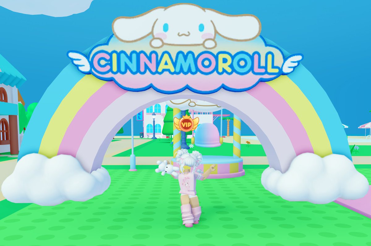 Riivv3r's tweet image. Love the new Cinnamoroll Rainbow Arch! Going to look AMAZING in my cafe! 

Just posted a new video about it!
Watch it here: youtu.be/8W2BWDnHPfc

#myhellokittycafe #hellokittycafe