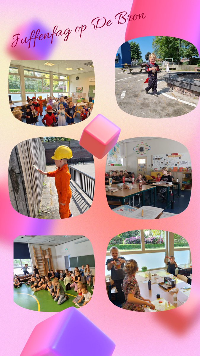 Juffendag op De Bron. Die lieve juffen werden verwend door de kinderen. Leuke ideeën, lieve cadeautjes en lollige plannetjes, wat een dag❣️