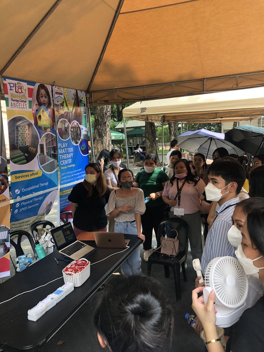 ustslpsoc's tweet photo. 🌟 The Afternoon Session is in full swing! Explore the booths of our partner establishments, and discover exciting opportunities for collaboration. #AspireToInspire🤝
#SparkYourFuture✨
#SLPOneWordAtATime 💬 https://t.co/Qp4GUpyF47