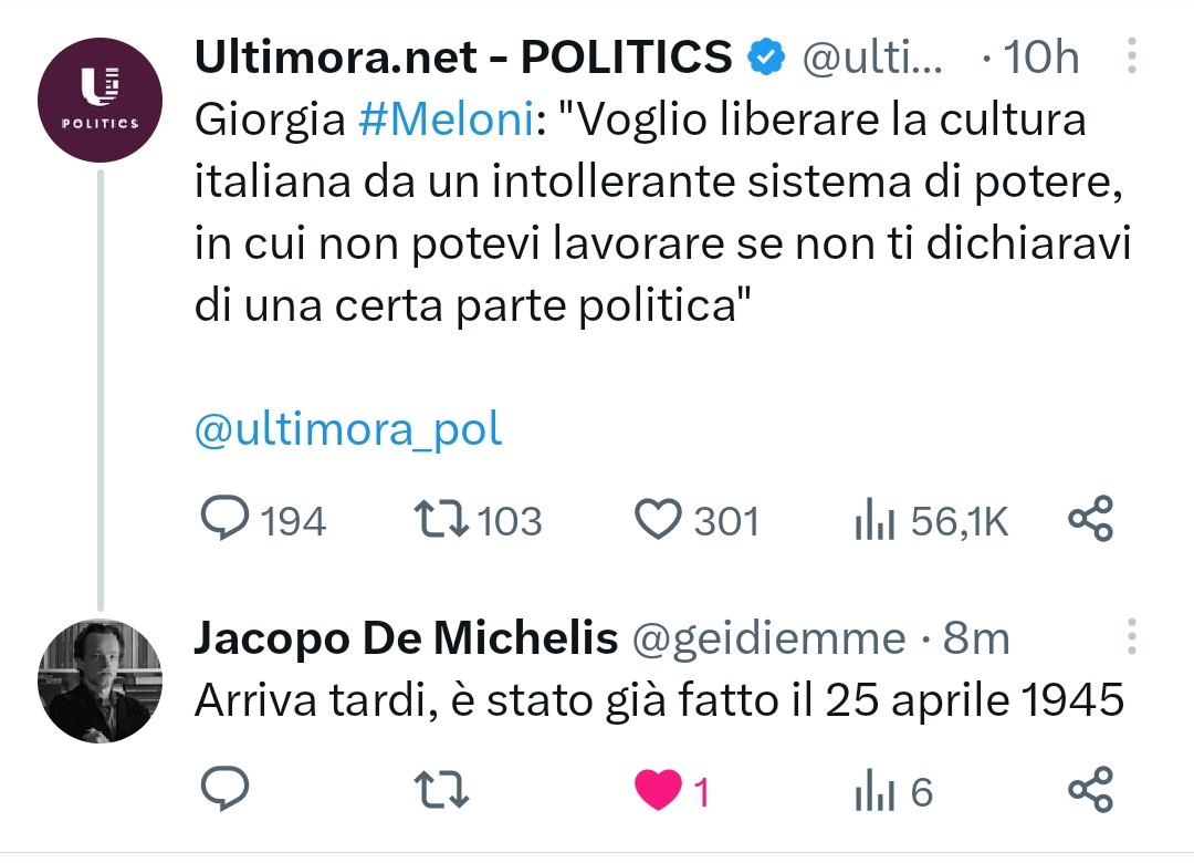 Pennacchiiiii's tweet image. Grazie,  non ci serve niente.