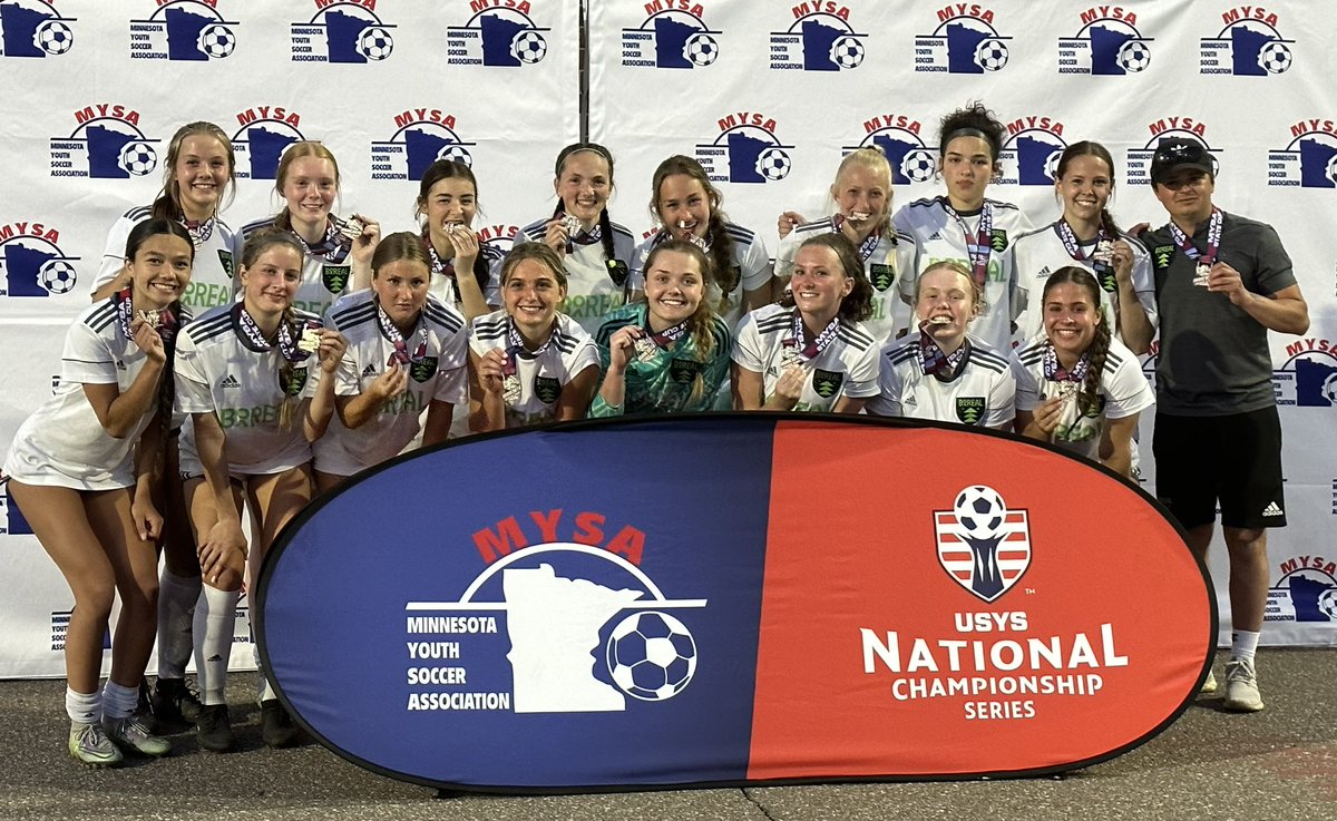 borealfcmn's tweet image. Champions‼️Boreal 2005 Premier girls were 👑 State Cup Champions❗️#nextstopregionals #boreal #champions #claimthecup🏆 #runthenorth #rollpines