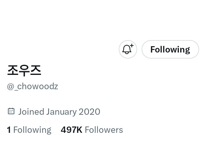 Woodz is just 3k away to Half a Million followers on Twitter. 😍
#WOODZ @c_woodzofficial