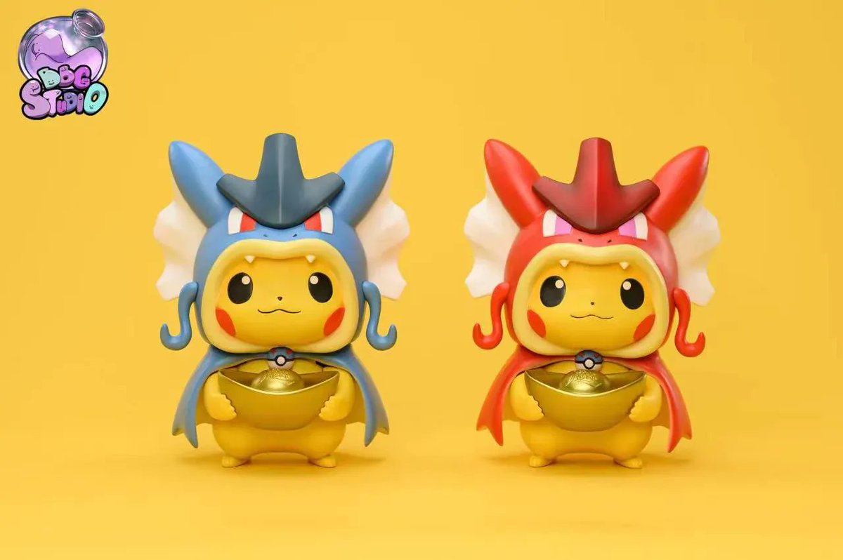 FavorGk's tweet photo. Gyarados Cosplay Pikachu Taking Ingots by BBG Studios is now available for preorder!
#pokemon #pokemonfan #pikachu #pokemonfigure #pokemonstatue #pukachufan #pikachufigure #pikachustatue #gyarados https://t.co/BiJOS1WFih