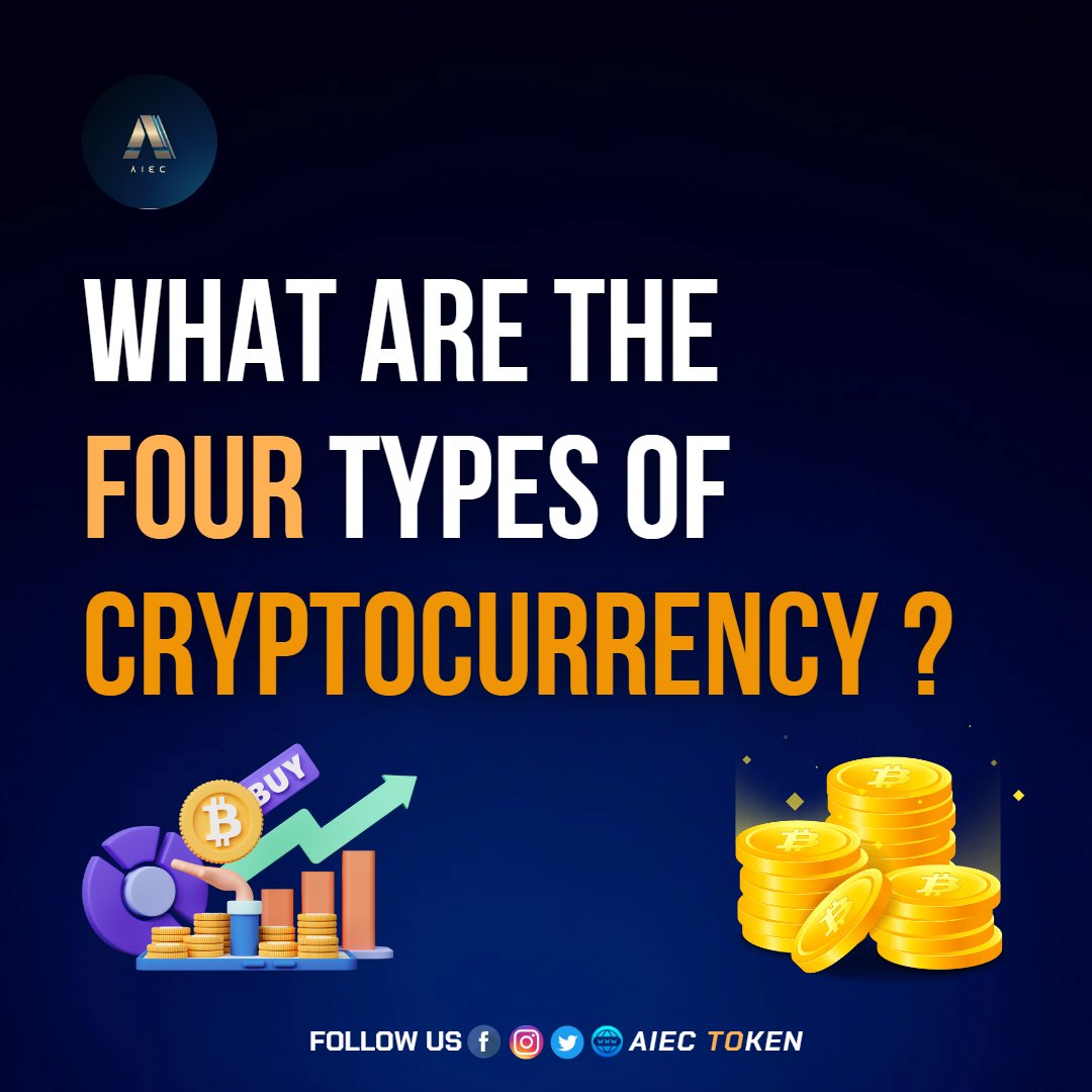 aiec_token's tweet photo. What are the four types of cryptocurrency ?
#aiec #aiectoken #decentralized #decentralizedplatform #crypto #blockchain #staking #nftmarketplace #p2p #launchpad #nft #newtoken #buytoken #selltoken #cotlox #cryptocurrency #Blockchainsystem #futurecurrency #aiecstaking https://t.co/noWdiFqOoC