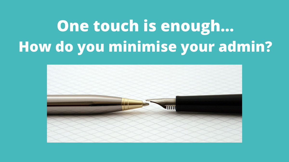 DellaHudsonFCA's tweet image. One touch is enough... How do you minimise your admin? 💡

➡ Here are our tips: hudsonbusiness.co.uk/one-touch-is-e…

#admintips #businessadvice #businessdevelopment #businessgrowth #businessowner #businessowners #businessplan