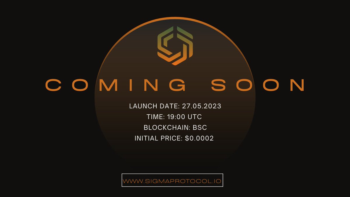 sigmadefi's tweet photo. Are you ready Sigmians ?
Today is the big day.
#Sigma #DeFi #Crypto #Bitcoin #BTC #btcSigma #SigmaProtocol #staking #stake https://t.co/T7qATLyqWW