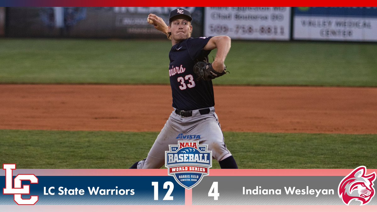 Pitching ☑
Defense ☑
Offense ☑
LC State did at all against Indiana Wesleyan for a 12-4 win to open the Avista NAIA World Series!