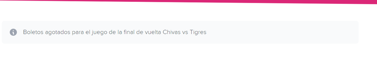 Pako0504JP's tweet photo. @Chivas @boletomovil Como era de esperarse! https://t.co/mTiWJKaarL